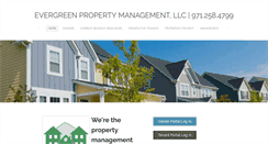 Desktop Screenshot of evergreenpropertymgmt.net
