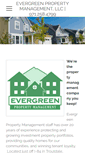 Mobile Screenshot of evergreenpropertymgmt.net